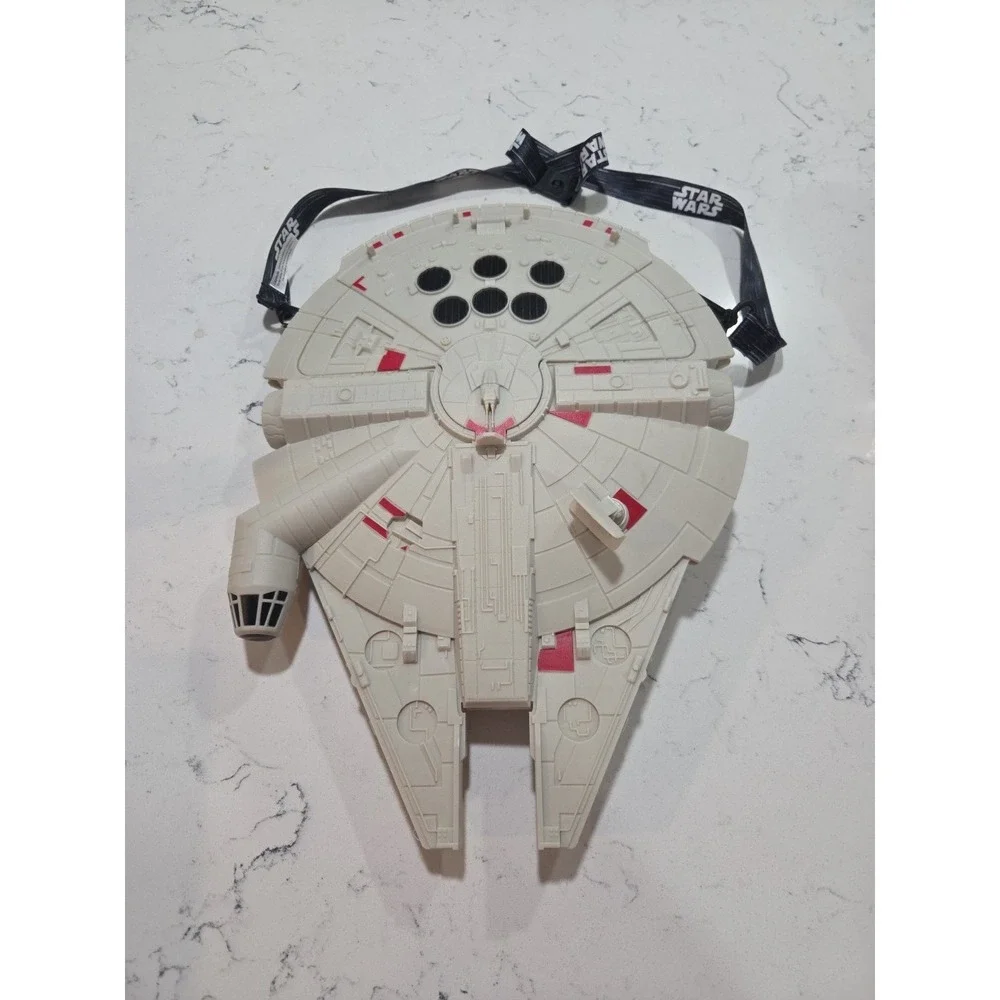 DISNEY PARKS Star Wars‎ Millenium Falcon Light Up Popcorn Bucket With Strap